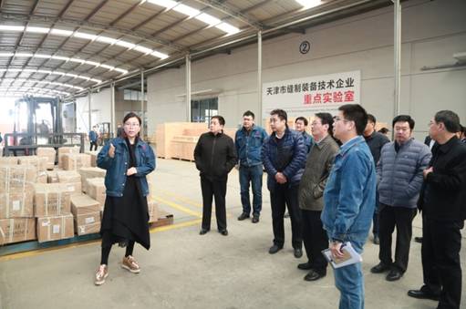 富怡快訊--熱烈歡迎天津市政府質量工作考核組蒞臨天津寶盈考察指導 ！